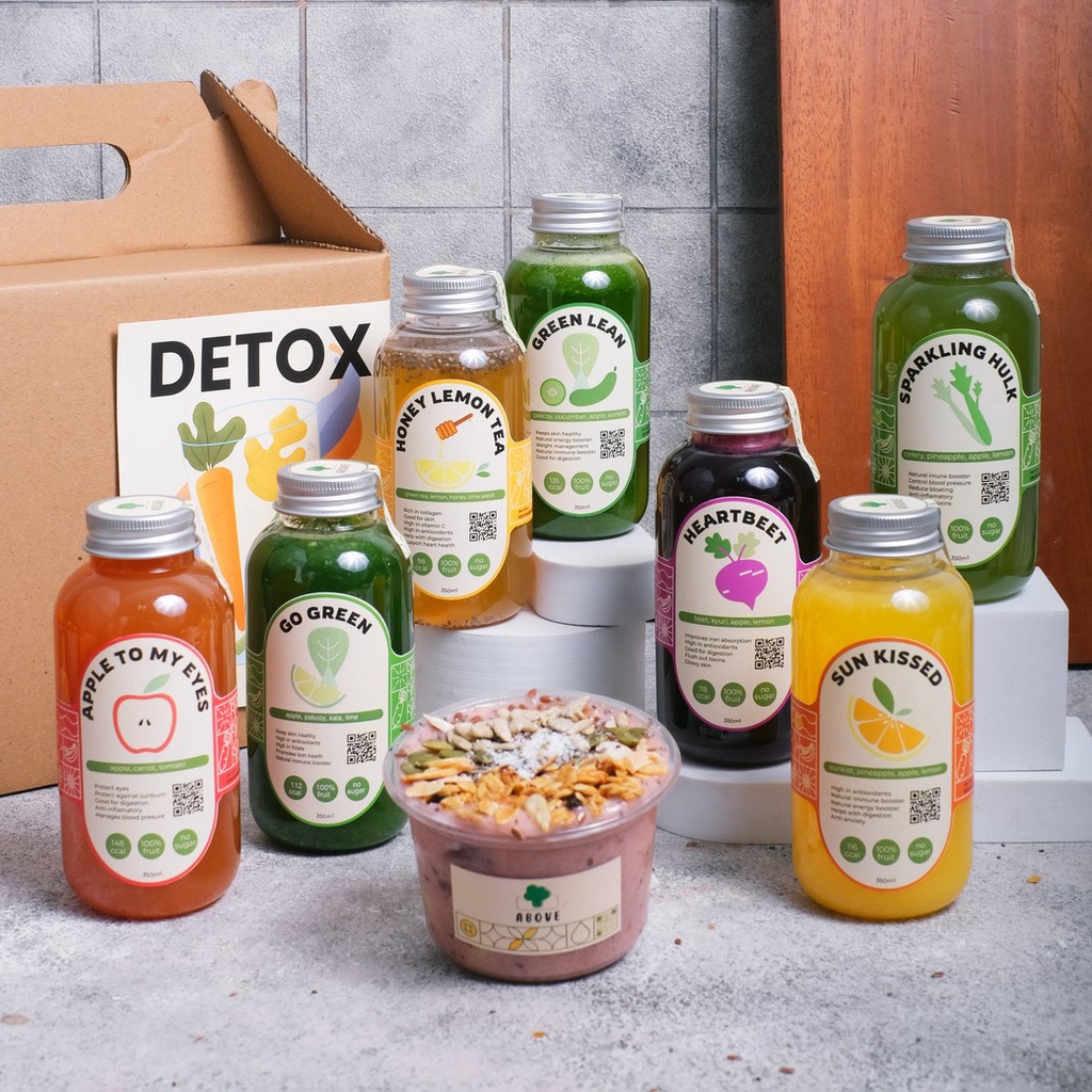 

Paket Detox / Paket Cleansing A - Juice ABOVE
