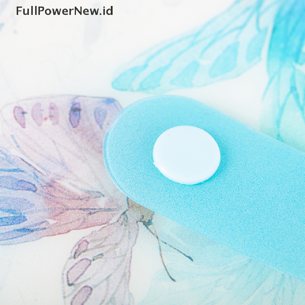 Power 120slot Stiker Kuku Album Buku Penyimpanan Kosong Collecg Water Decal ID