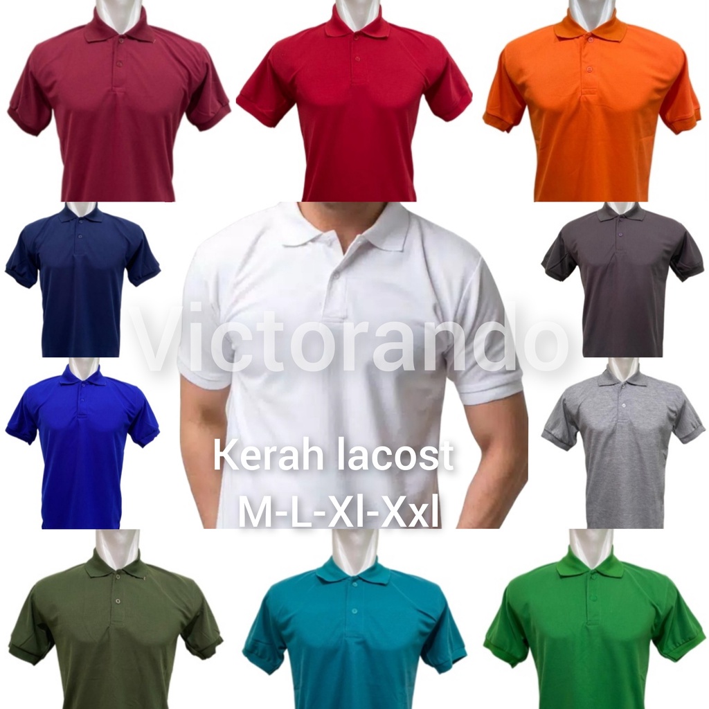 KAOS POLO SHIRT/KERAH POLO POLOS (A)