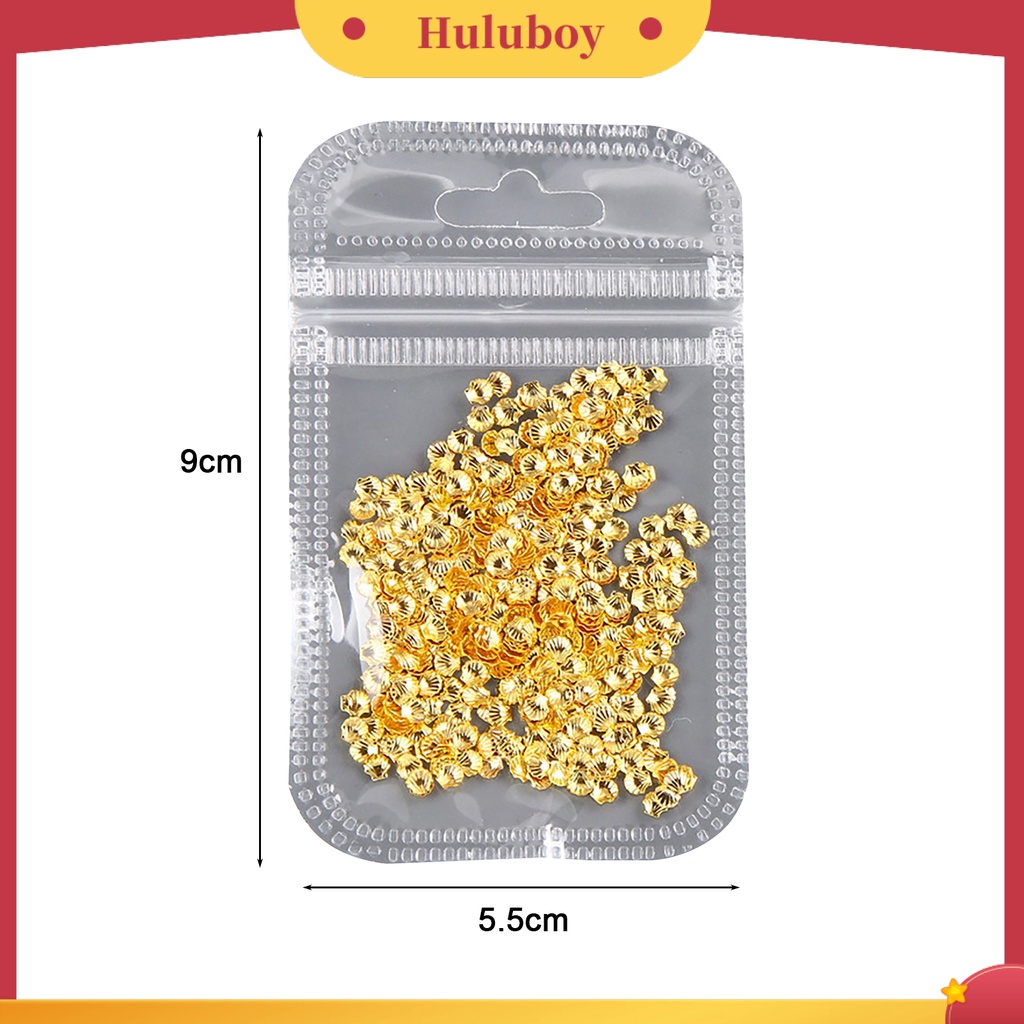 {In Stock} 500Pcs/Pack Stud Nail Art Desain Hollow Dekorasi Kuku Logam Fashion Manicure Rivet Sequin Untuk Kecantikan