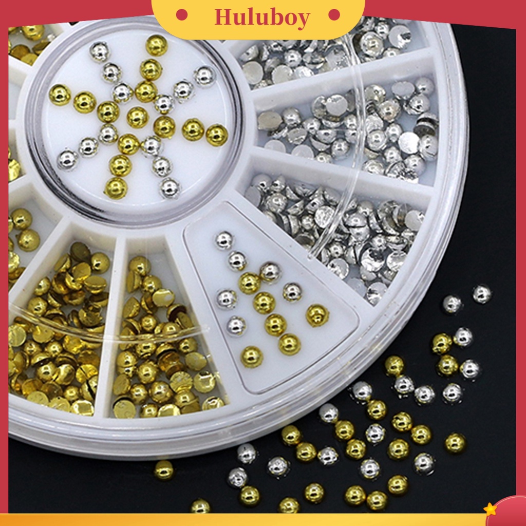 {In Stock} 2mm Roda Dekorasi Nail Art Portable 12roda Akrilik Serbaguna Elegan Permata Dekor Wheel Untuk Case Hp