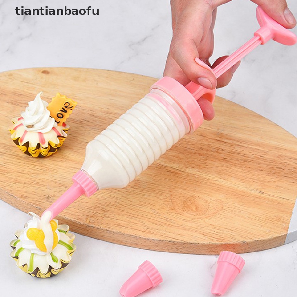 [tiantianbaofu] 8pcs Nozzle Pipa Dengan Plastik Cream Baking Nozzle Pastry Tools Butik