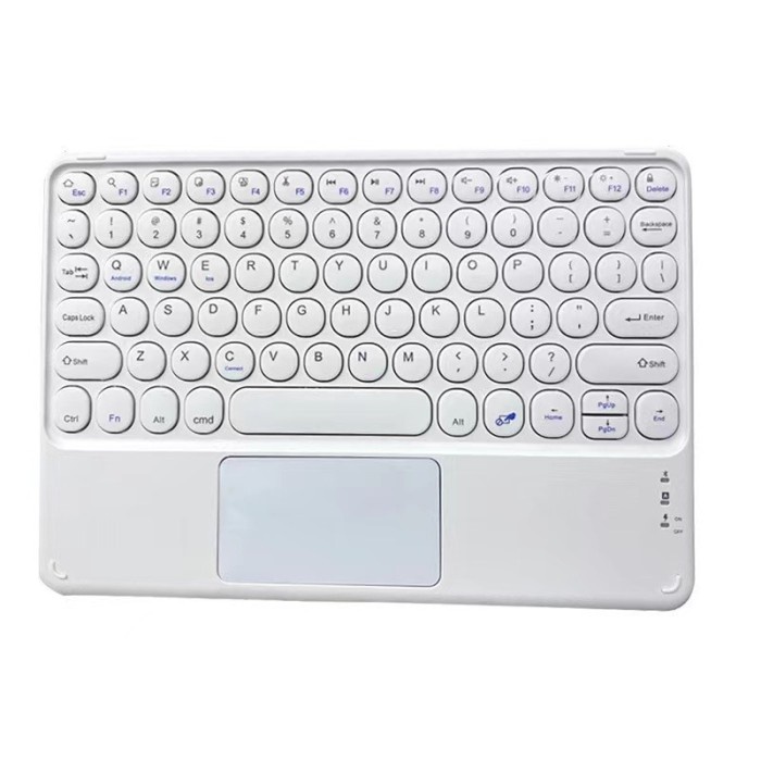 KEYBOARD TOUCHPAD BLUETOOTH 3.0 UKURAN 10 INCHI SUPER TIPIS