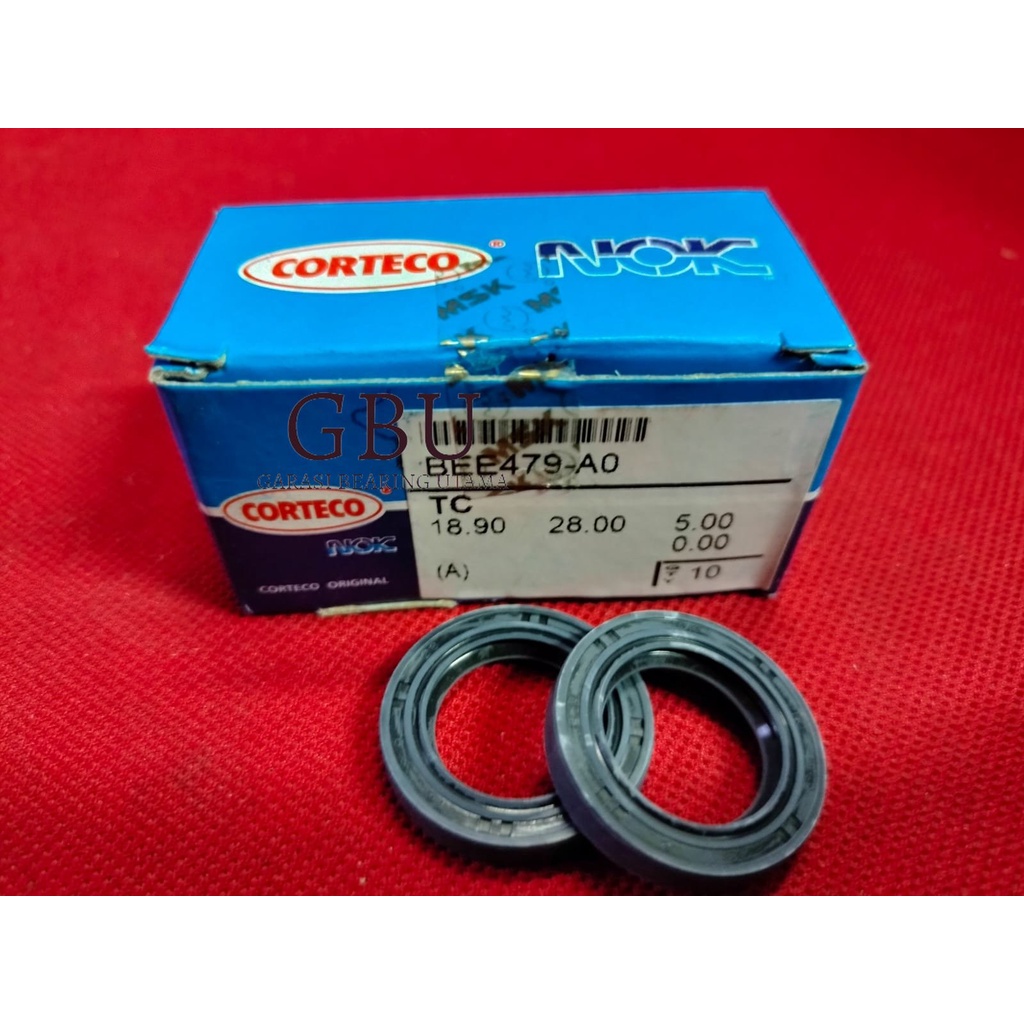 Oil Seal TC 18.90 28.00 5.00 / 18.9 28 5 / 18.9x28x5 NOK NOK CORTECO