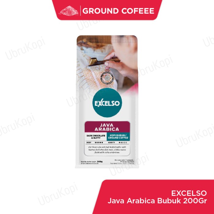 

[Ready Stock-Terjangkau] EXCELSO JAVA ARABICA BUBUK 200G