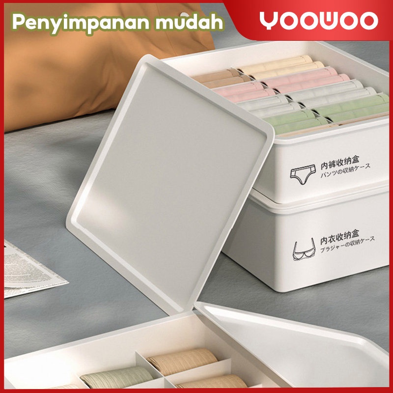 Storage box / Storage box underwear / penyimpanan underwear / storage box sekat