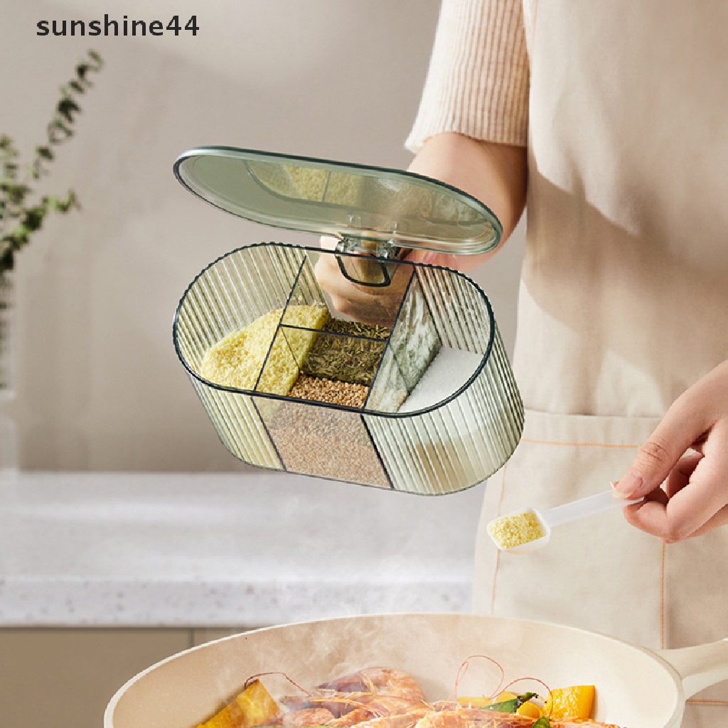 Sunshine Kotak Bumbu Dapur Rumah Tangga Sub-packed Salt and Monosodium Glutamate Box ID