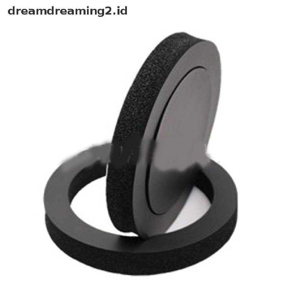 (hot) 2pc Speaker Mobil 6.5 Inci Ring Bass Speaker Suara Self Adhesive Isolasi Ring//