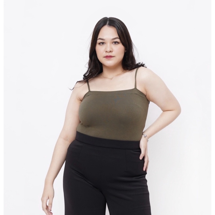 CAMI TANK by Peachy Tank Top Tali Spaghetti Camisol Cotton