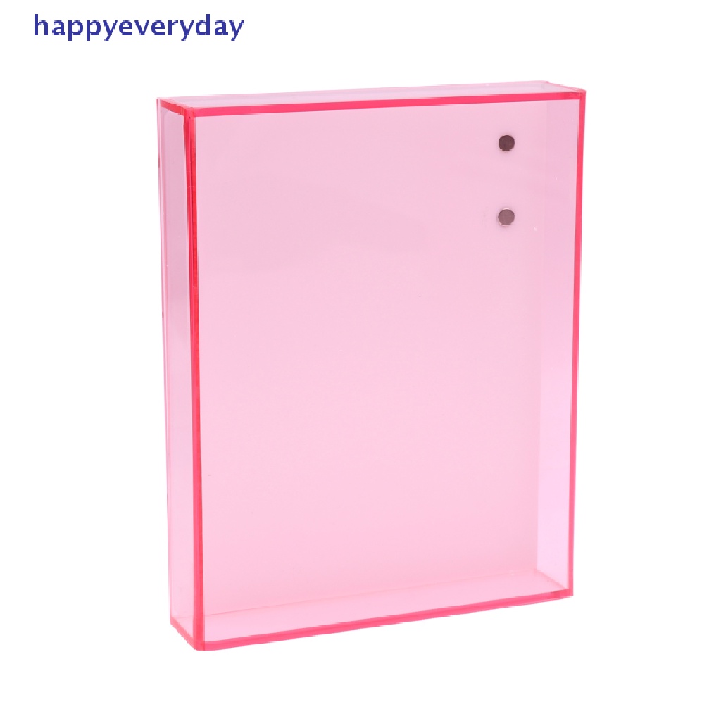 [happy] Acrylic Eyelash Extension Storage Box Makeup Organizer Kotak Palet Bulu Mata [ID]