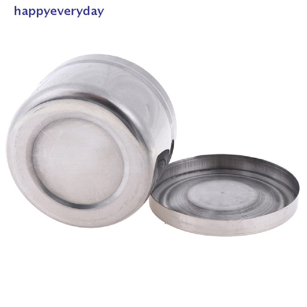 [happy] Wadah Toples Desinfeksi Kapas Stainless Steel [ID]