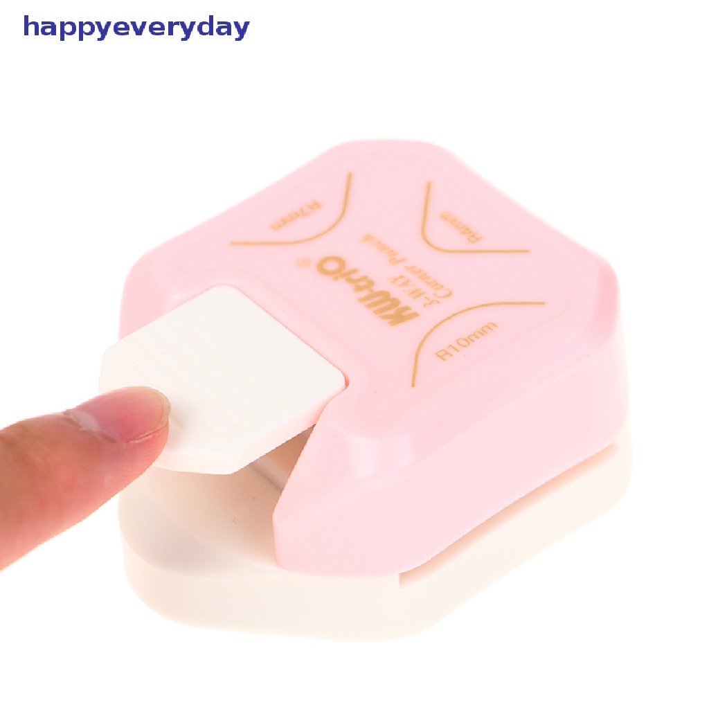 [happy] Mini Corner Rounder Punch 3arah Pemotong Sudut DIY Round Edgers Trimmers [ID]