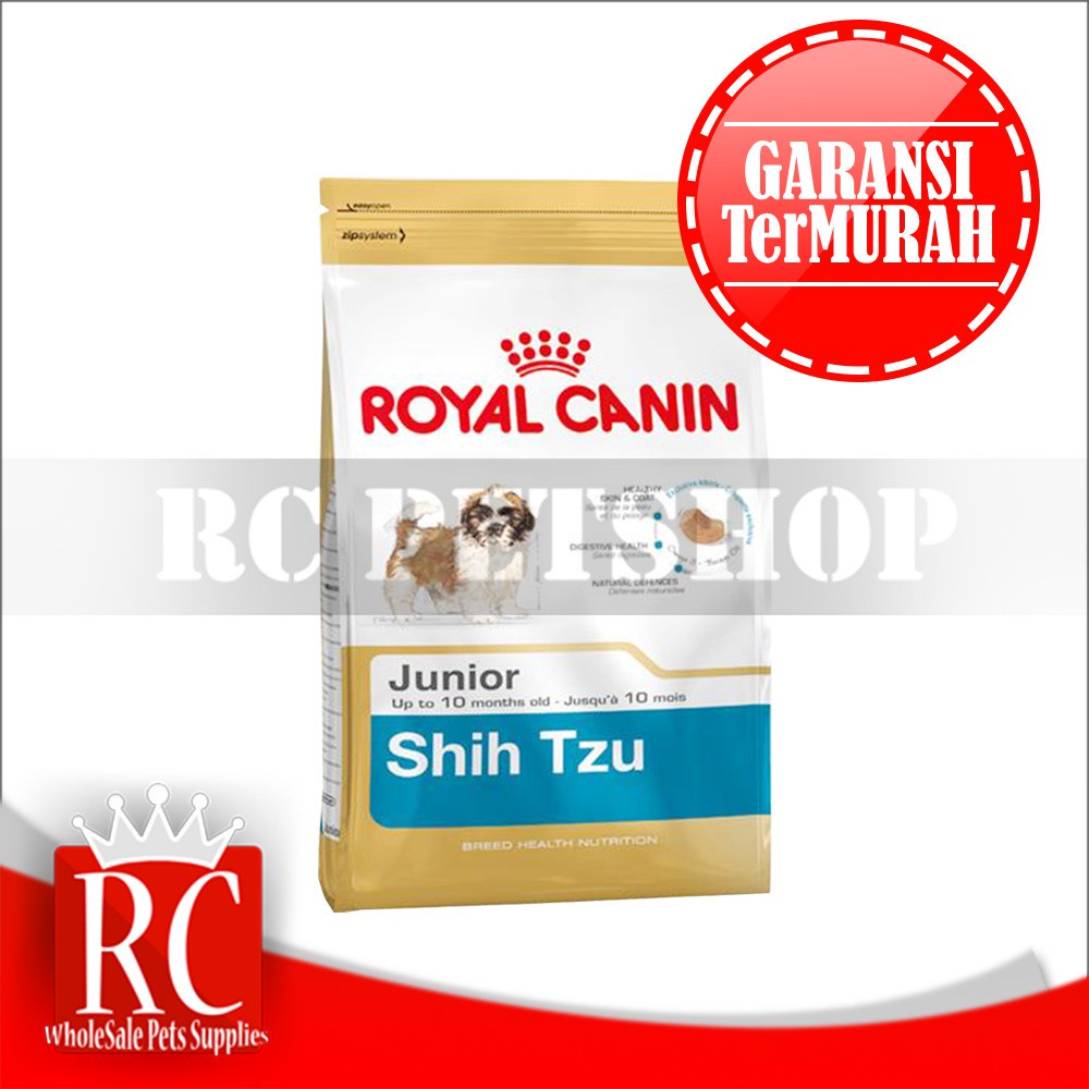 Makanan Anjing Royal Canin Shih Tzu Junior 1,5 Kg