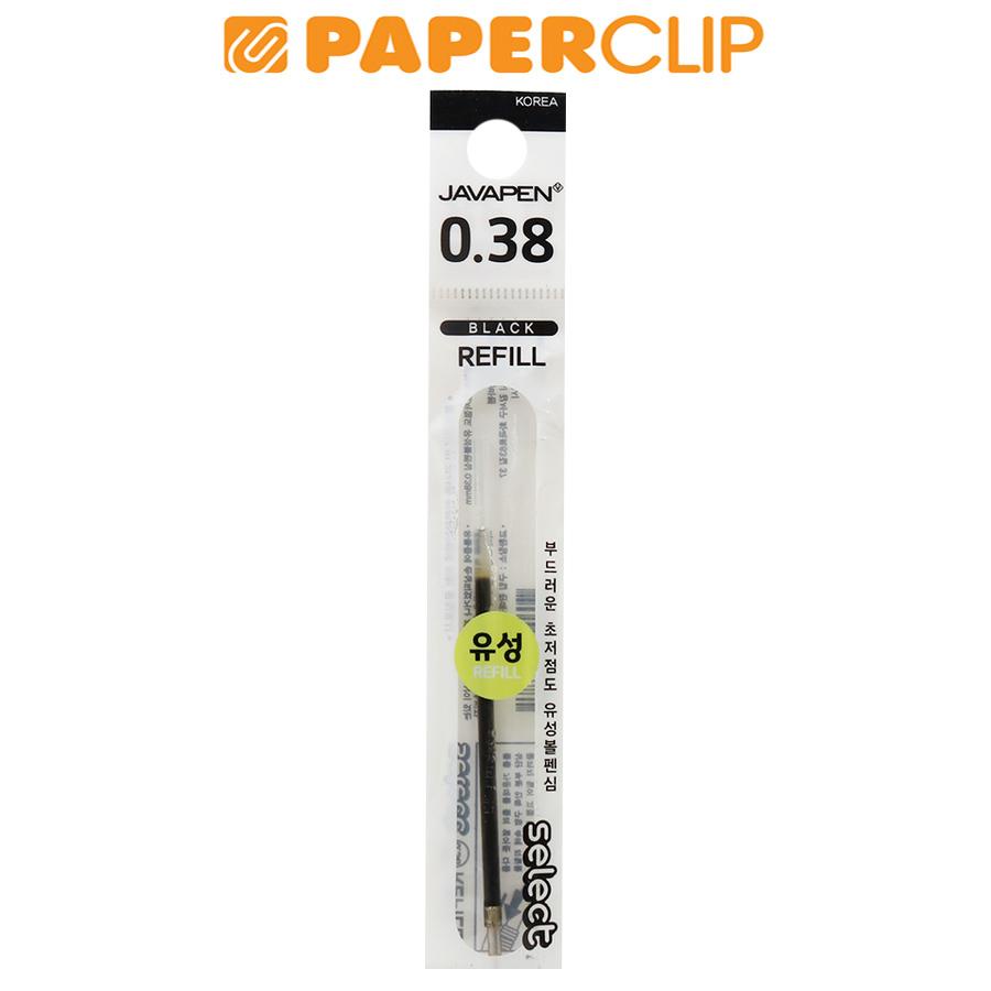 

ISI PULPEN / REFILL BALLPOINT JAVA PEN SELECT 0.38 BLACK