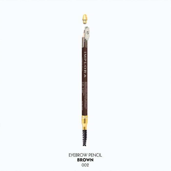 IMPLORA EYEBROW PENCIL | PENSIL ALIS IMPLORA BPOM 100% ORIGINAL
