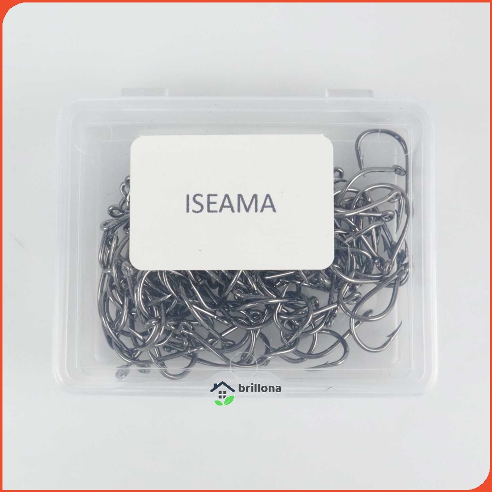 ISEAMA Kail Pancing Fishing Hook Barbed Carp Tackle - IS300