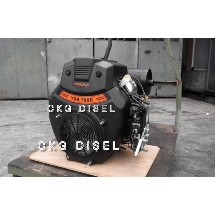 Mesin Penggerak Bensin Yasuka | YSK-700D Mesin 2 Silinder STATER