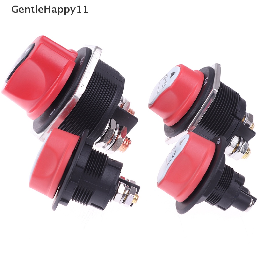 Gentlehappy 12V-32V 300A Saklar On/Off Mobil Master Putus Rotary Cut Off Isolator  Id