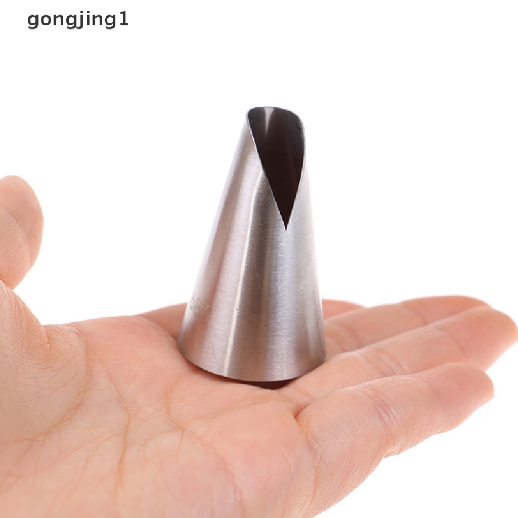 Ggg 3pcs Nozzle Kue Cream Dekorasi Cupcake Steel Icing Piping Nozzle Alat Pastry ID