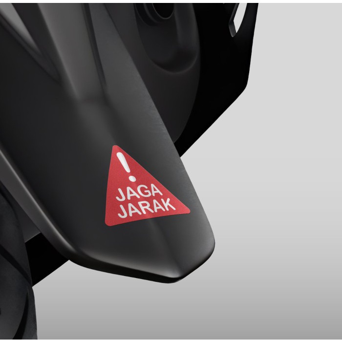 Stiker Sticker Jaga Jarak Spatbor Fender Belakang