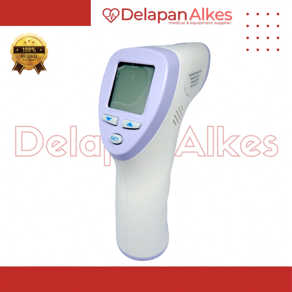 LOTUS Termometer Tembak Infrared Alat Ukur Suhu Badan Digital Sella Lotus Thermometer Thermogun