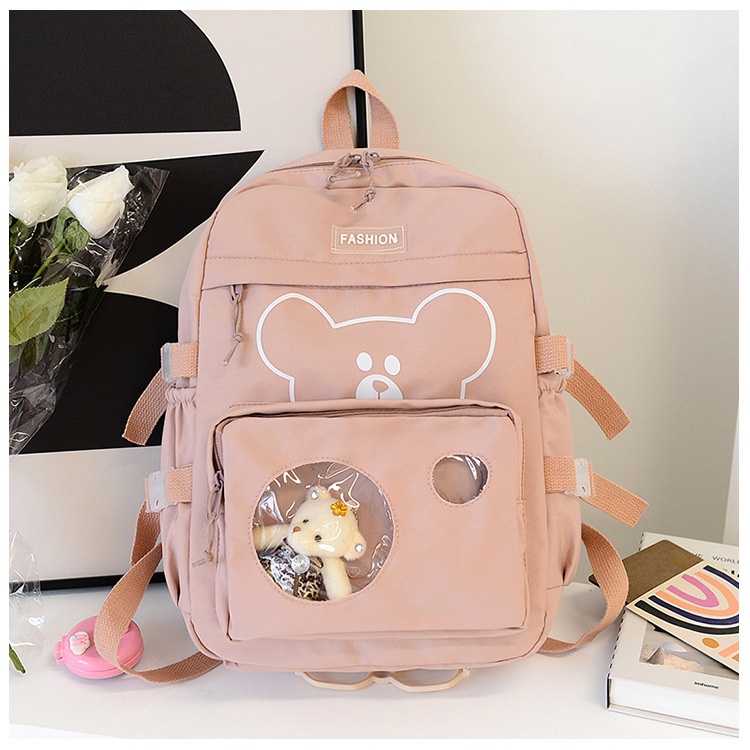 T93013 Tas ransel wanita teddy import harga grosir bisa bayar di tempat