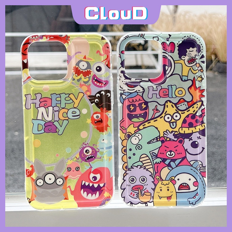Kartun Airbag Shockproof Case Redmi 9A 10A 9T 10a1 9C NFC Redmi Note11 10s 9 10 11s Note9 Note11 Note10s Note10 Cute Monster University Soft Tpu Back Cover