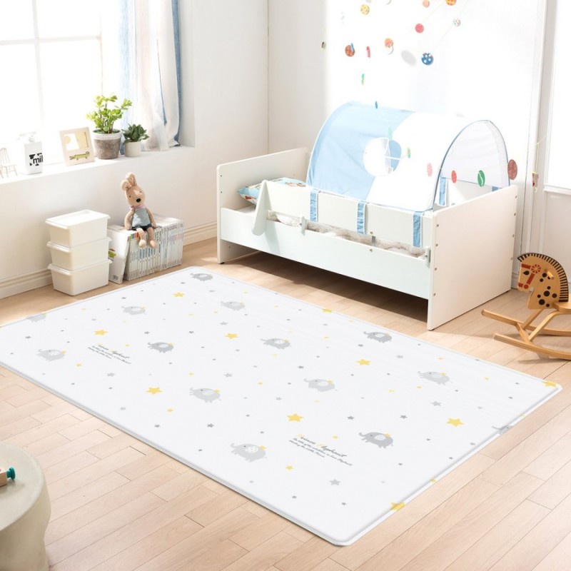 CobyHaus Playmat PVC Karpet Bayi Size M - Elephant Star Monoraum