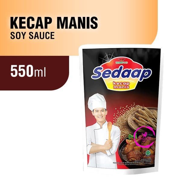 

Sedaap Kecap Manis 550 ml x 2 Pcs