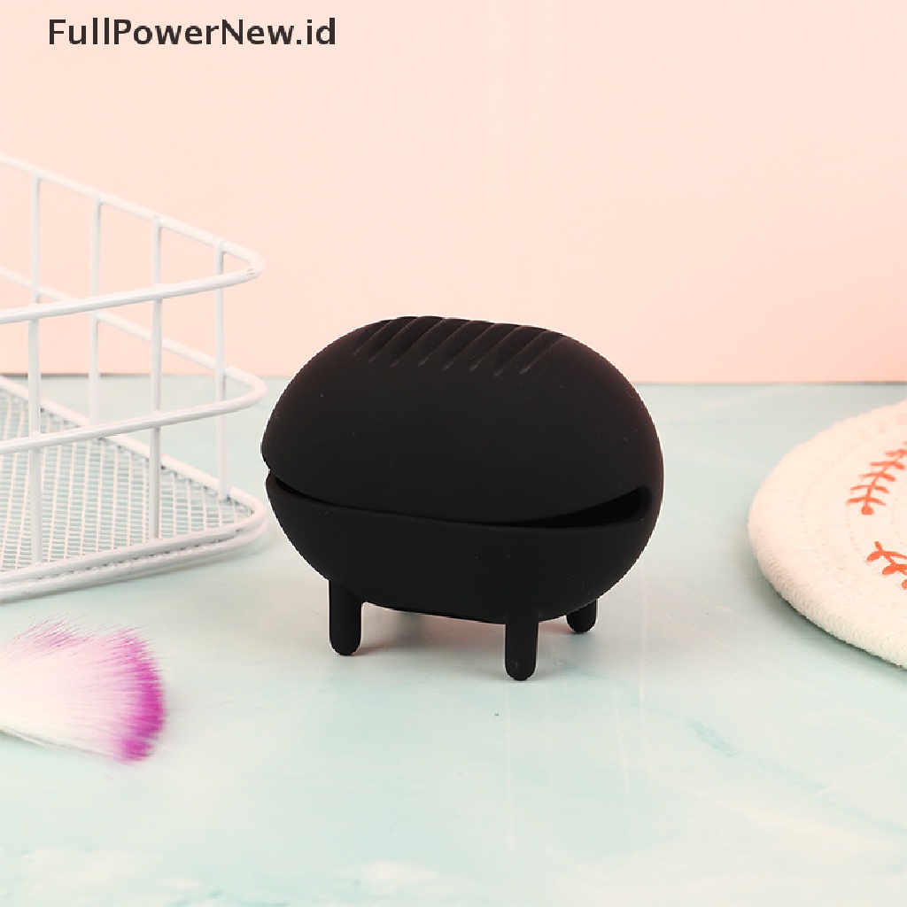 Power Silicone Beauty Tempat Spons Puff Kotak Penyimpanan Makeup Puff Display Drying Case ID