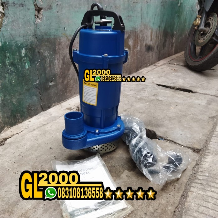 Pompa Celup 2 Inch 1 Phase 0,75 Hp Submersible Pump Pompa Air 2"