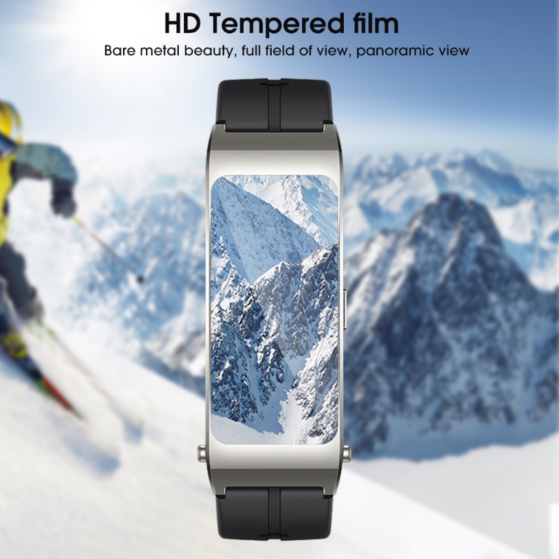 Film Hidrogel Ultra-clear Tahan Debu Smartwatch Hidrofobik Oleofobik Pelindung Layar TPU Untuk Huawei Band6Per7