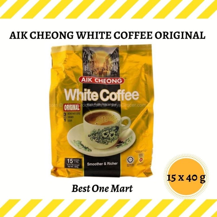 

Aik Cheong White Coffee Original / White Coffee Instant 600 g