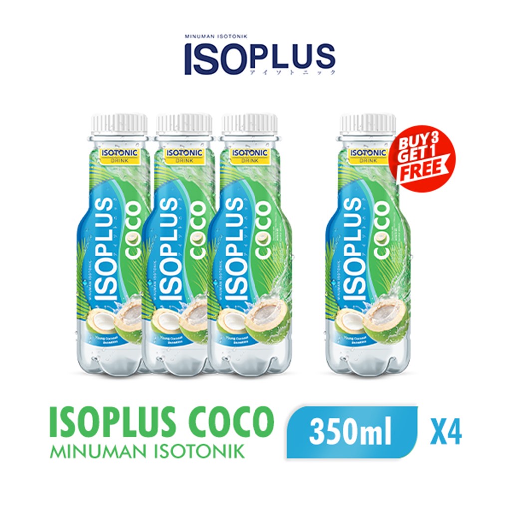 

Isoplus Coco Botol 350 ml x4