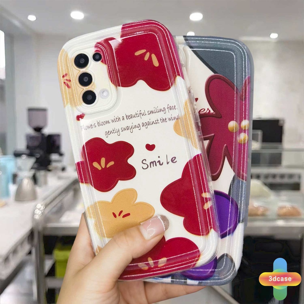 Soft Case Realme C33 C30 C30S C31 C35 C11 2021 C21Y C15 C21 C25 C20 C3 C12 C2 C25S 10 5S 5 5i 9i C17 7i C1 C25Y C2 C3i 6i C20A  Narzo 20 10 10A 20A 30A 50A 50i Prime A7 A5S A15 A16 A17 A53 A53S A57 Love Flower Camera Lens Protection Soap Case