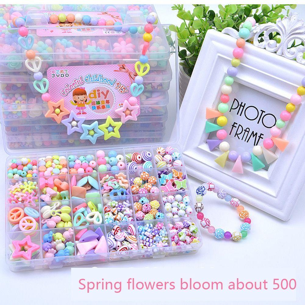 Lily Anak Perempuan DIY Manik Set Gadis Set Mainan Untuk Anak Perempuan Perlengkapan Craft Jewelry Making Kit Untuk Anak