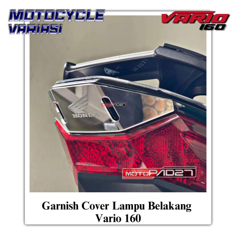 Garnish Cover Lampu Belakang Vario 160 Click 160 Cover Belakang Vario 160