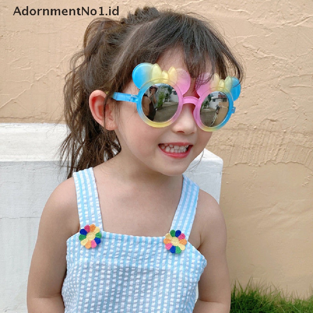 [AdornmentNo1] Kacamata Hitam Kartun Lucu Anak-Anak Luar Ruangan Kacamata Hitam Olahraga Shading Glasses [ID]