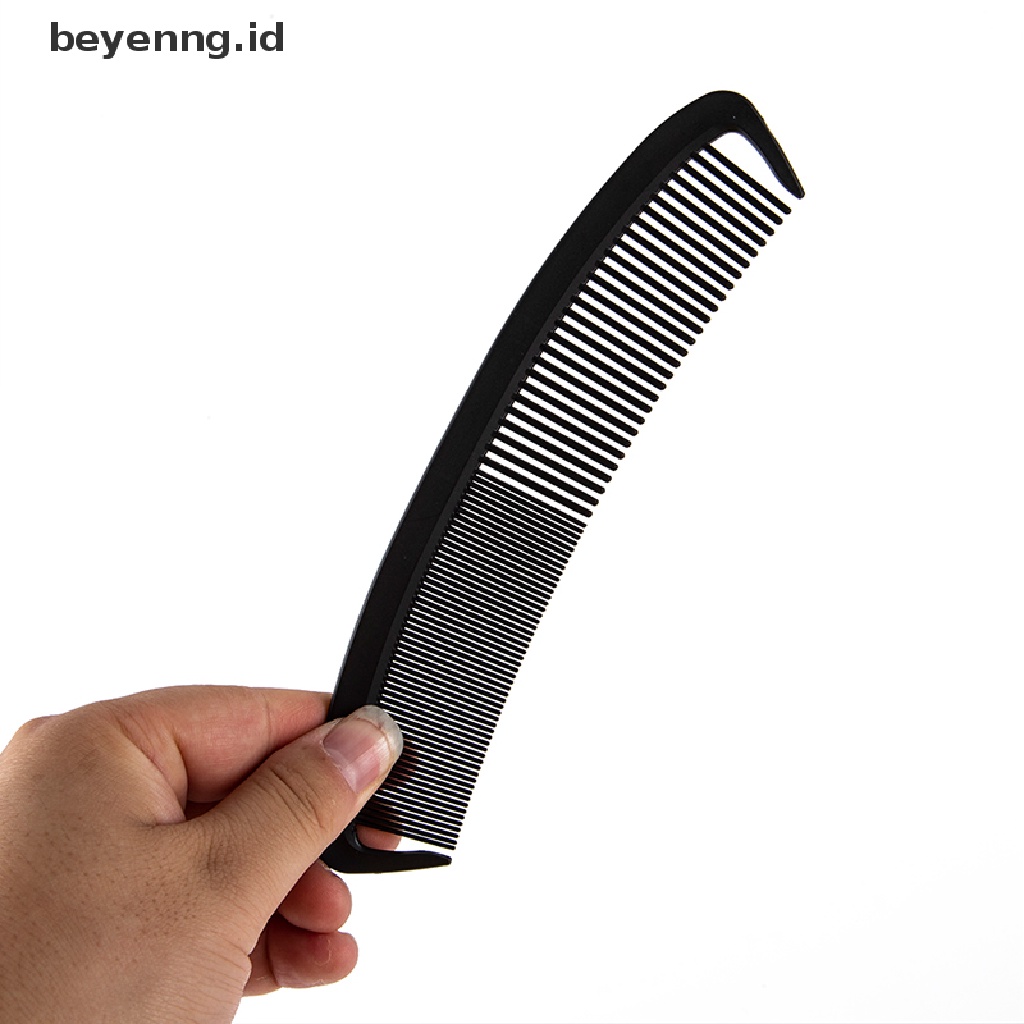 Beyen Profesi Lengkung Hair Clipping Cutg Arced Comb Barber Flat Top Potong Rambut Sisir ID