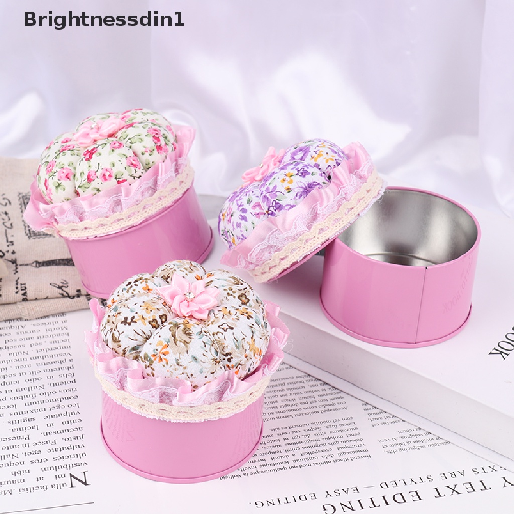 [Brightnessdin1] 1pc Novelty Pin Cushio Pumpkin Sewing Pin Cushion Pincushions Boutique