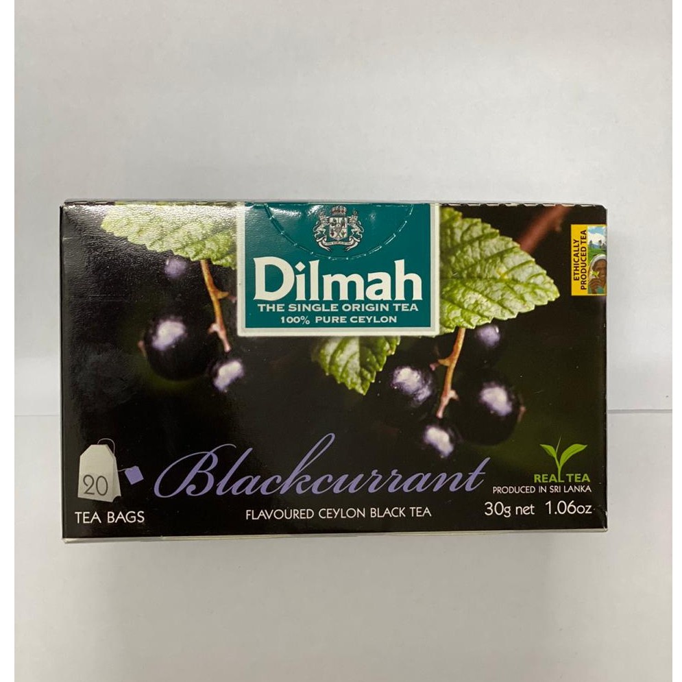 

DILMAH BLACKCURRANT 30GRAM / TEH CELUP / TEH MURAH / ENGLISH TEA / JUAL TEH MURAH