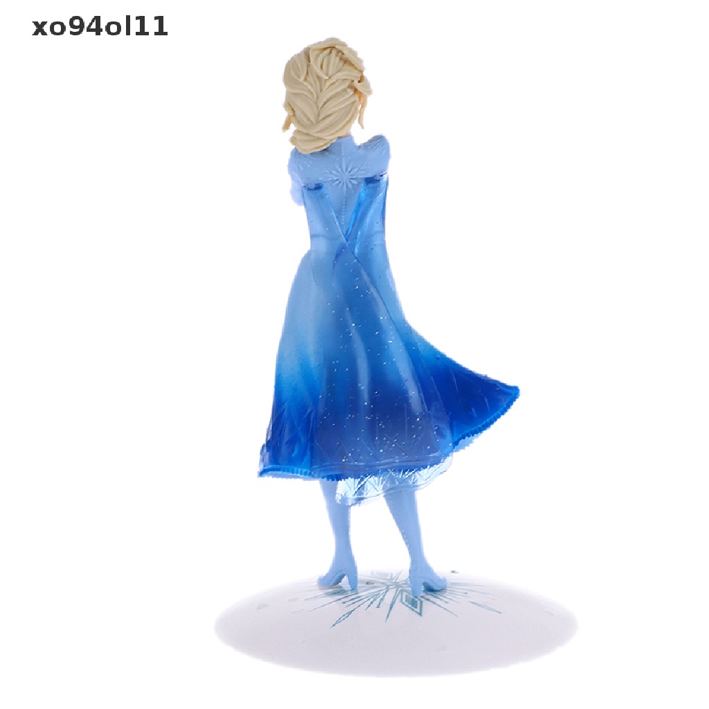 Xo 1Pc Disney Frozen Elsa Action Figure Anime Palm Fire Spirit Princess Boneka Mainan OL