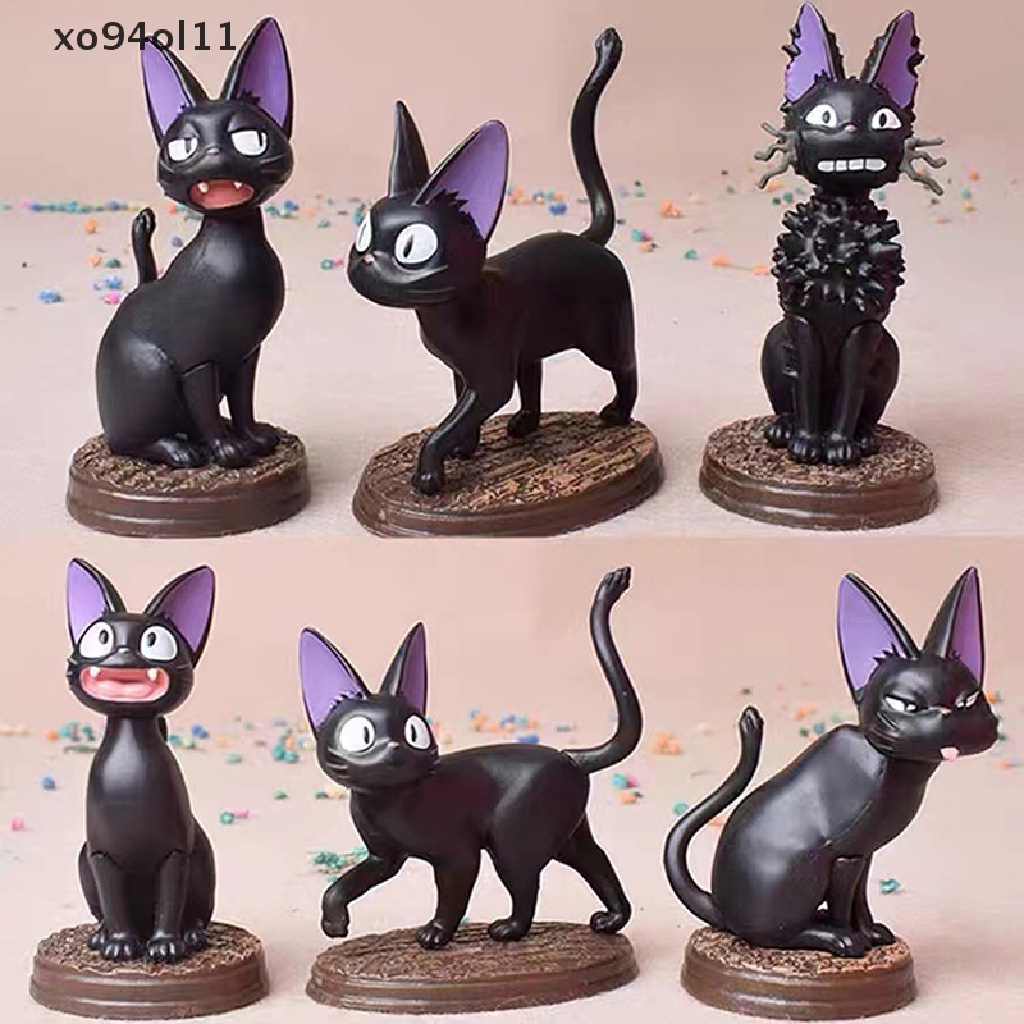 Xo Patung Jasa Titip Anime Kiki Kucing Hitam Lucu Jiji Ornament OL