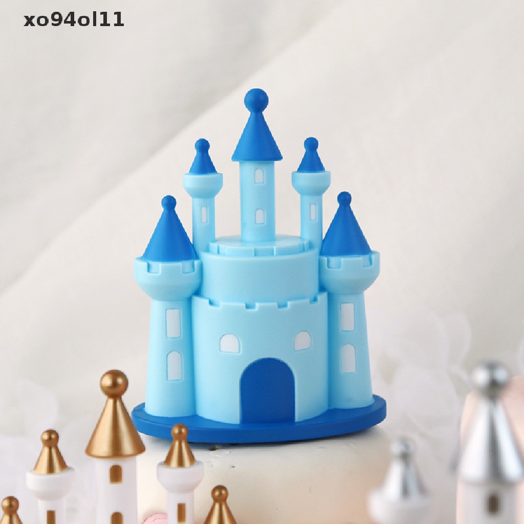 Xo Princess Prince Castle Happy Birthday Dekorasi Rumah Makan Baking Cupcake Cake Topper Kue Bendera Acara Pary Perlengkapan Cinta Hadiah OL