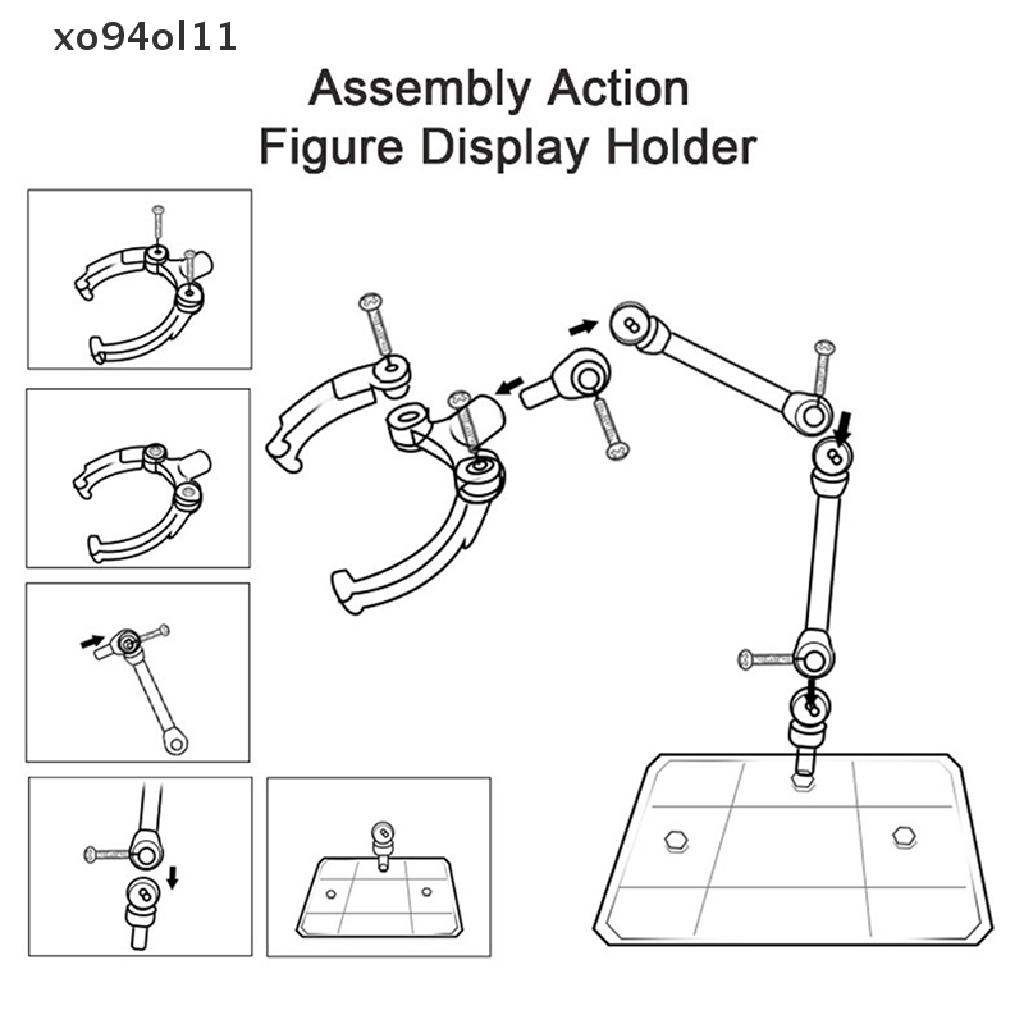 Xo Action Figure Base Cocok Display Stand Support Type Model Soul Stand Figure Animasi Bioskop Game Figure Mainan OL