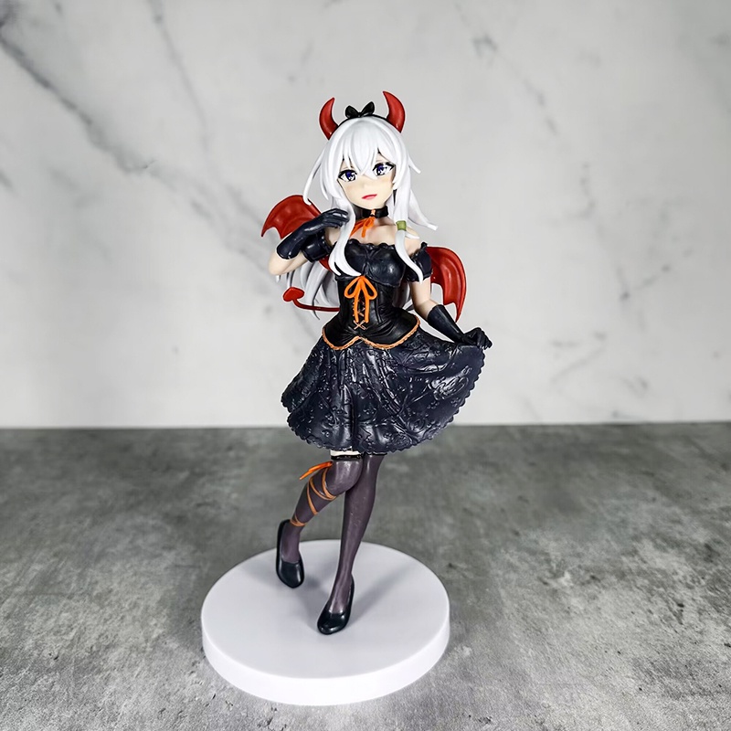 Anime Merantau Penyihir Elaina Little devil Ver1Per7 20CM PVC Action Figure Collection Model Mainan Boneka