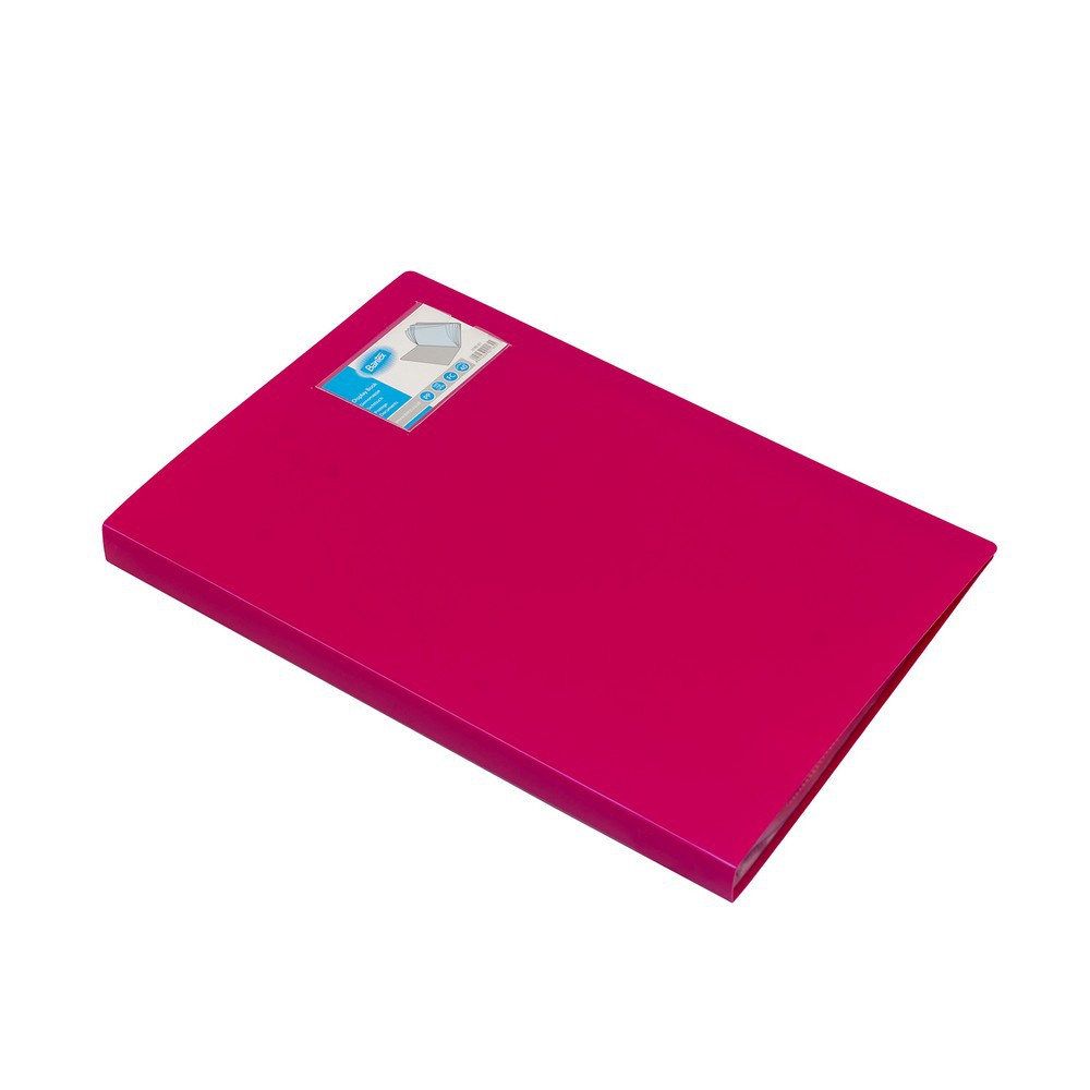 

Bantex Display Book Clear Holder 40 Pockets Folio F4 Grape