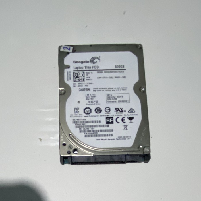 Harddisk laptop 500gb 2,5 inch