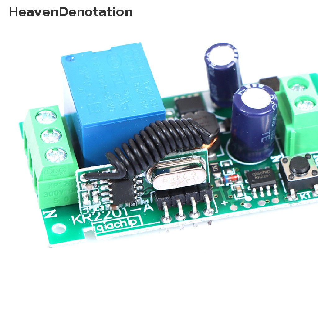 [HeavenDenotation] 433mhz AC 110V 220V 1CH Wireless Remote Control Switch Modul Receiver RF HDV