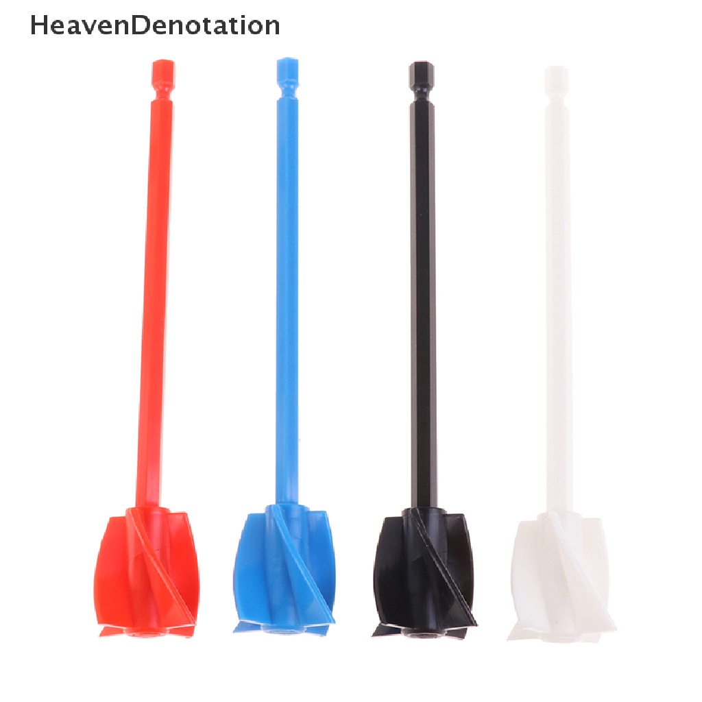 [HeavenDenotation] Epoxy Mixer Paddle Resin Stirring Paddle Reusable Pengaduk Cat Bor Tempel HDV